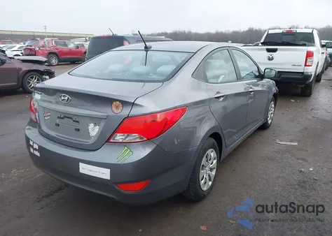 2015 Hyundai Accent Gls из США, поврежденный, VIN KMHCT4AE1FU797328